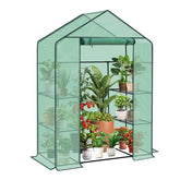 Sekey XL Foil Greenhouse 200×145×75 cm – Sturdy balcony greenhouse with 4 shelves for healthy plant growth